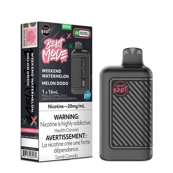 Flavour Beast Mode 8000 Disposable Vape [FED] (Non-Ontario)